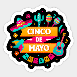 Cinco De Mayo Party Shirt, Cinco De Mayo Shirt, Sticker